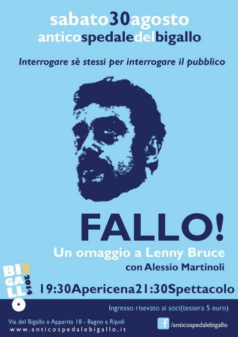 FALLO! Un omaggio a Lenny Bruce